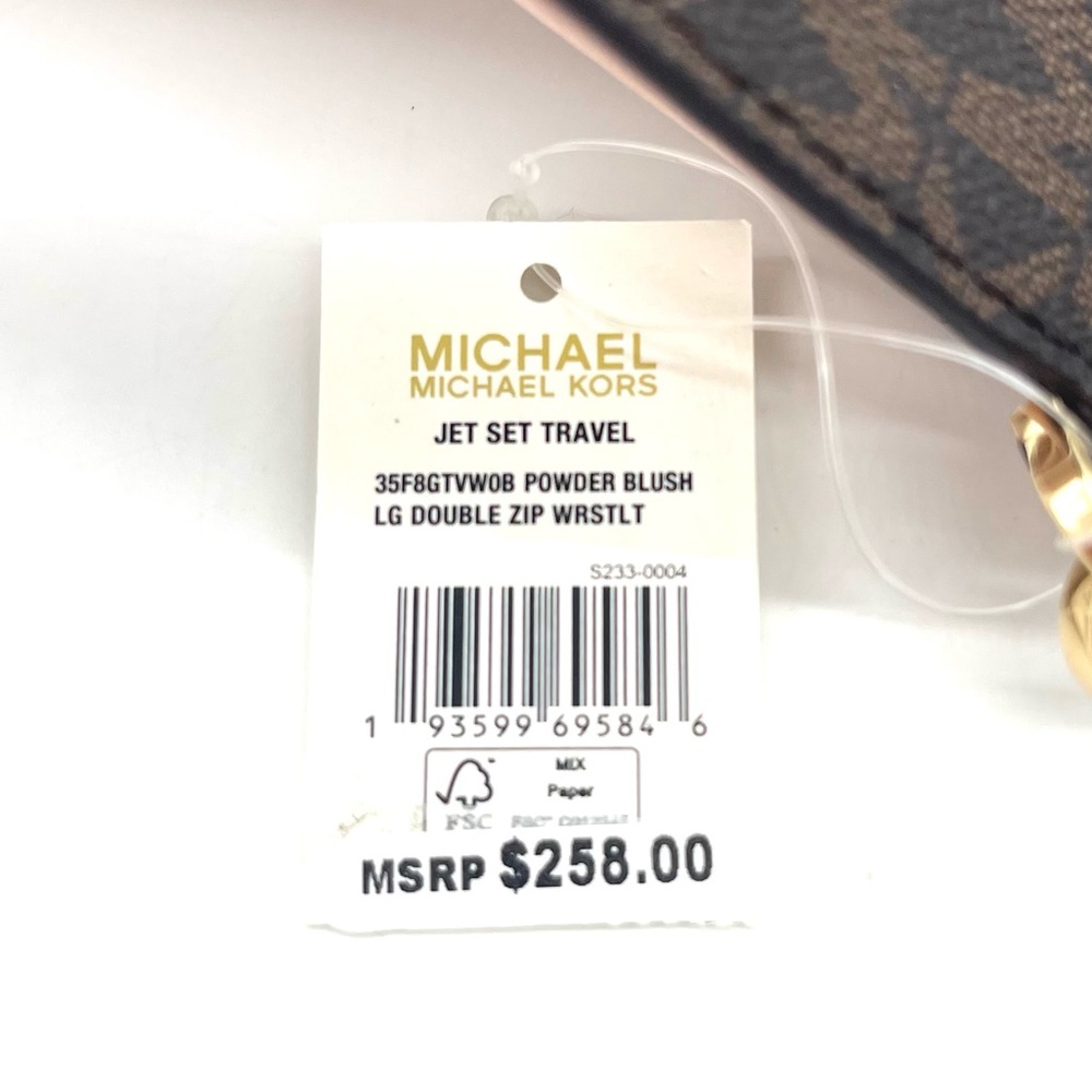 Michael Kors Large Double Zip Wallet Wristlet - Picture 6 of 6